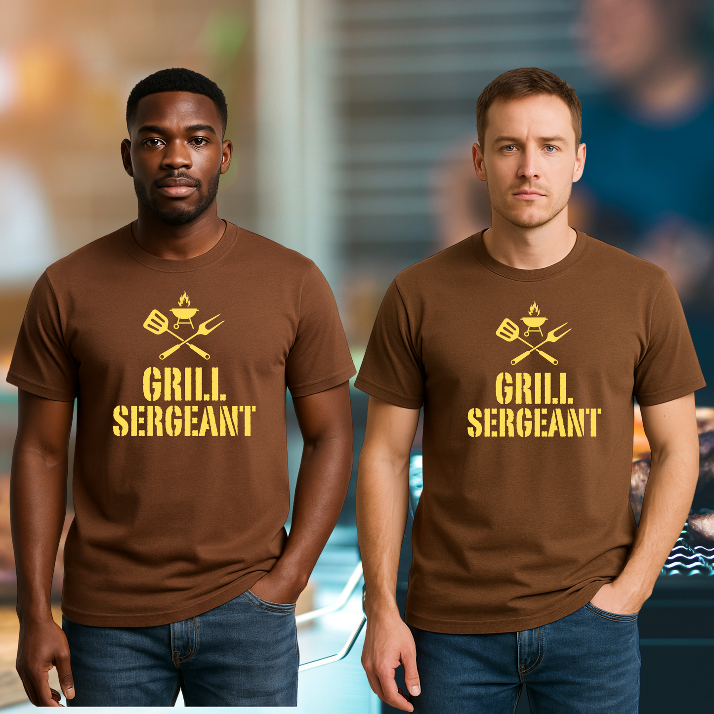 Grill Sergeant; King of the Grill Tee