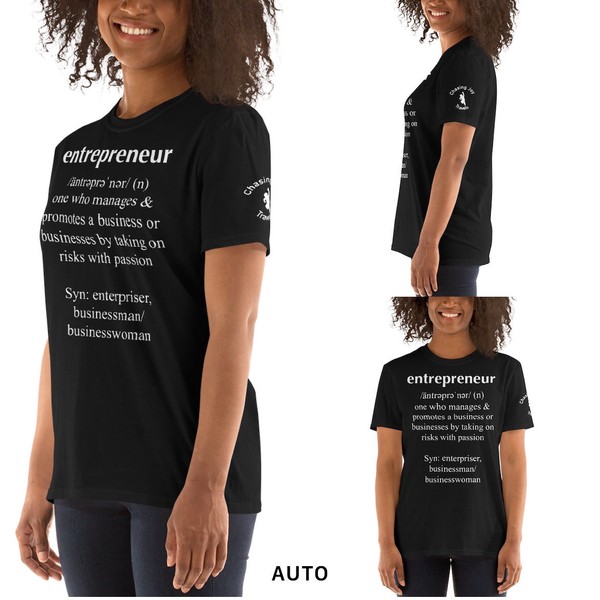 Entrepreneur Definition T-Shirt β Personalize Me Edition