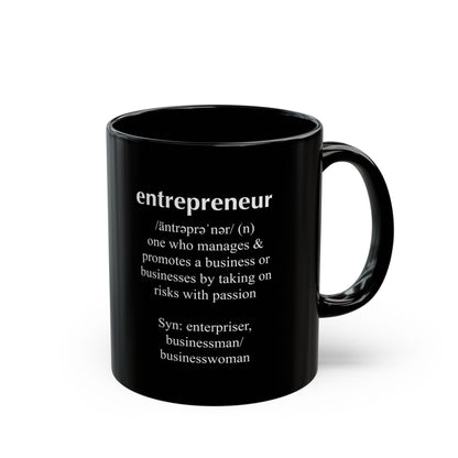 Entrepreneur Mug - Motivational Coffee Cup, Gift for Business Owners, Inspirational Drinkware, 11oz & 15oz