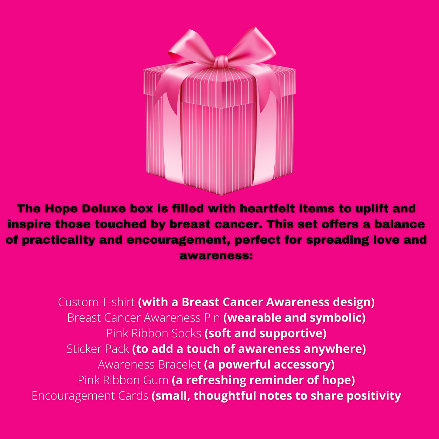 Breast Cancer Awareness Build-a-Box