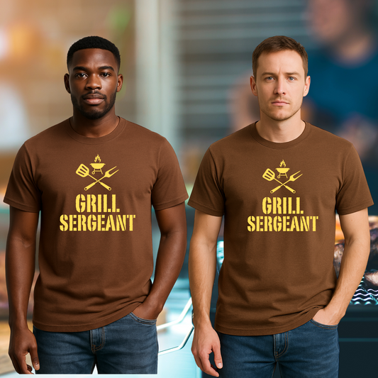 Grill Sergeant; King of the Grill Tee